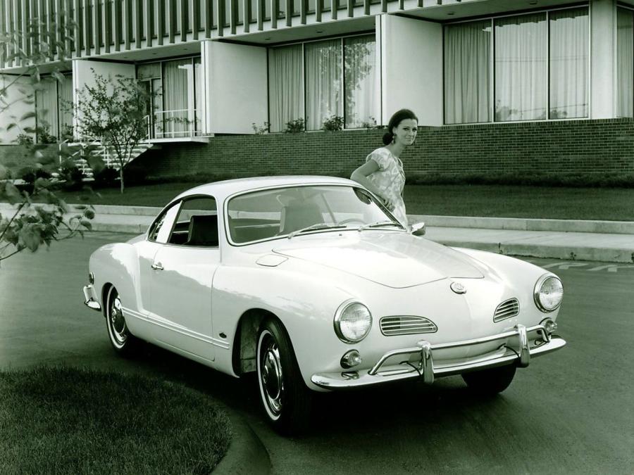  Volkswagen Karmann-Ghia Coupe (Typ 14) 1955 года  (фото 15 из 28)